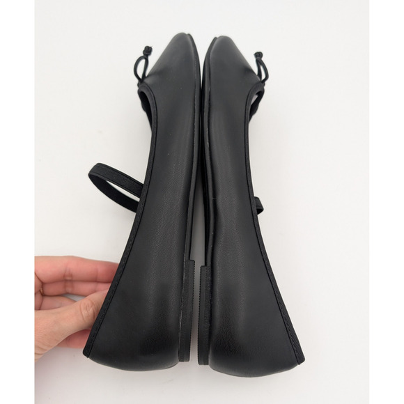 Reaction Kenneth Cole Copy Tap Ballet Flat Women's Black Size US9.5 EU40.5 - Picture 10 of 12